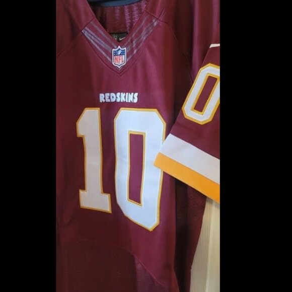 ROBERT GRIFFIN III RG3 NIKE ELITE ON FIELD JERSEY NEW NWOT STITCHED 52 XL $249 - Picture 2 of 11